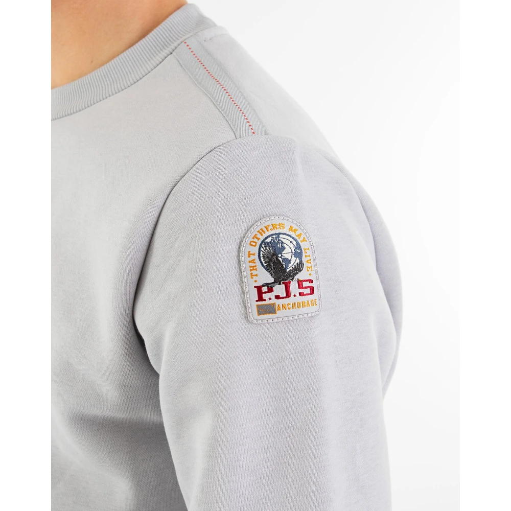 Parajumpers Crew Neck Sweater Grijs Gray Heren