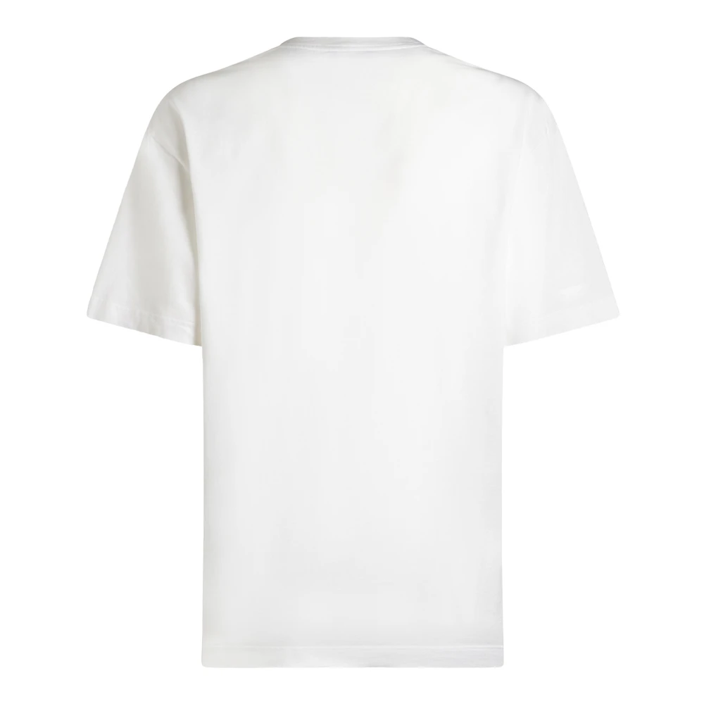 ETRO Wit Bloemenprint Oversized T-shirt White Dames