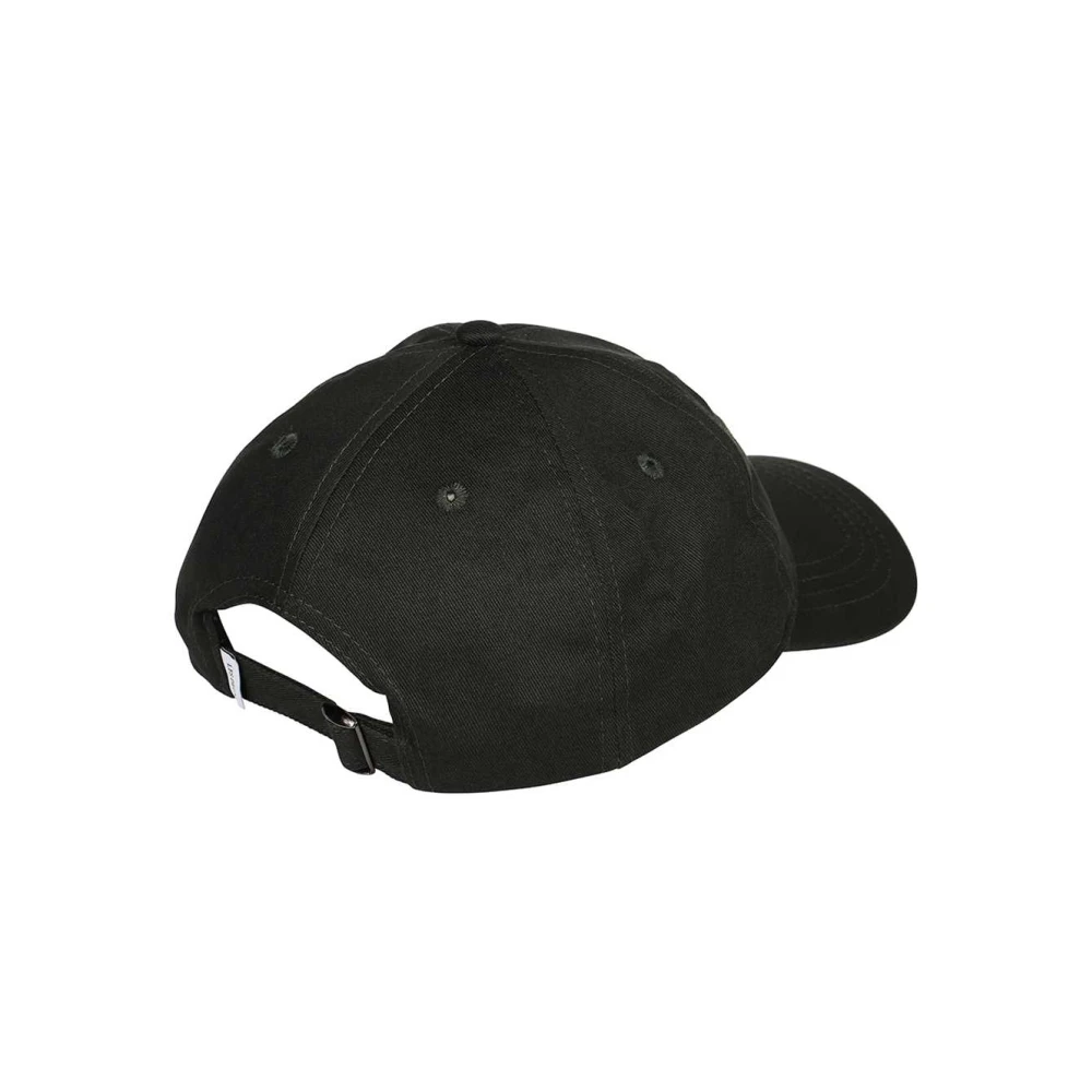 Les Deux Contrasterende Logo Baseballpet Black Heren