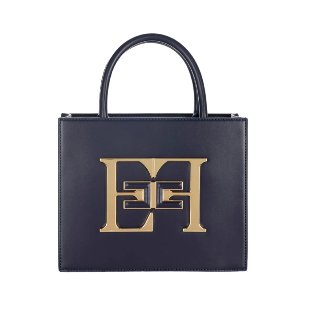 Elisabetta Franchi Stijlvolle Handtas voor Trendy Vrouwen Blue Dames