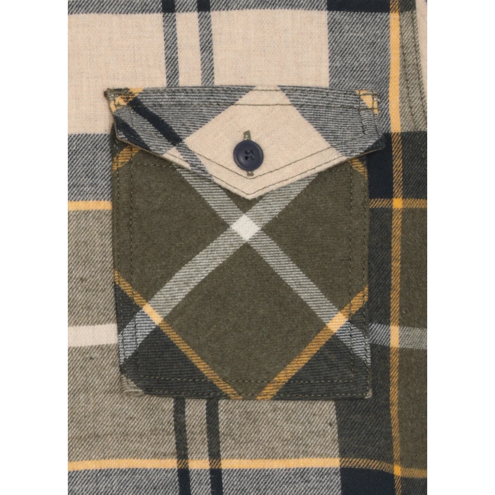 Barbour Multicolor Tartan Katoenen Overhemd met Kraag Multicolor Heren