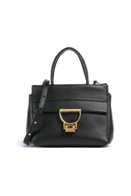black-grained-leather-handbag