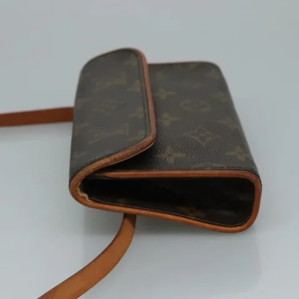 Louis Vuitton Vintage Pre-owned Canvas crossbody-bags Brown Dames