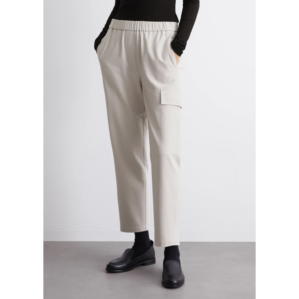 Marc O'Polo Cargo tapered joggers Brown Dames