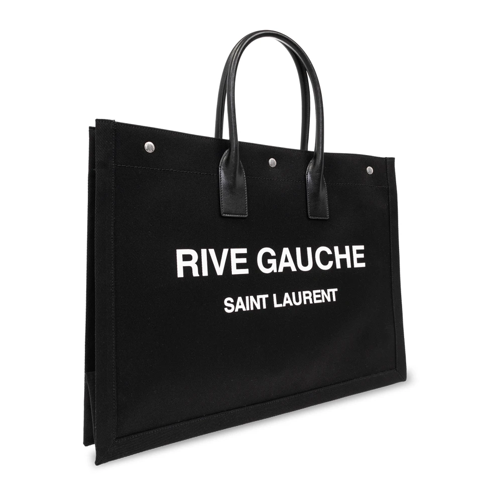 Saint Laurent Rive Gauche Shopper Tas Black Heren