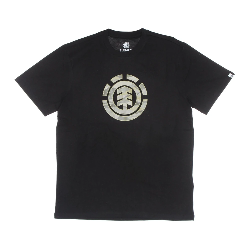 Element Camo Landschap Tee Zwart T-Shirt Black Heren