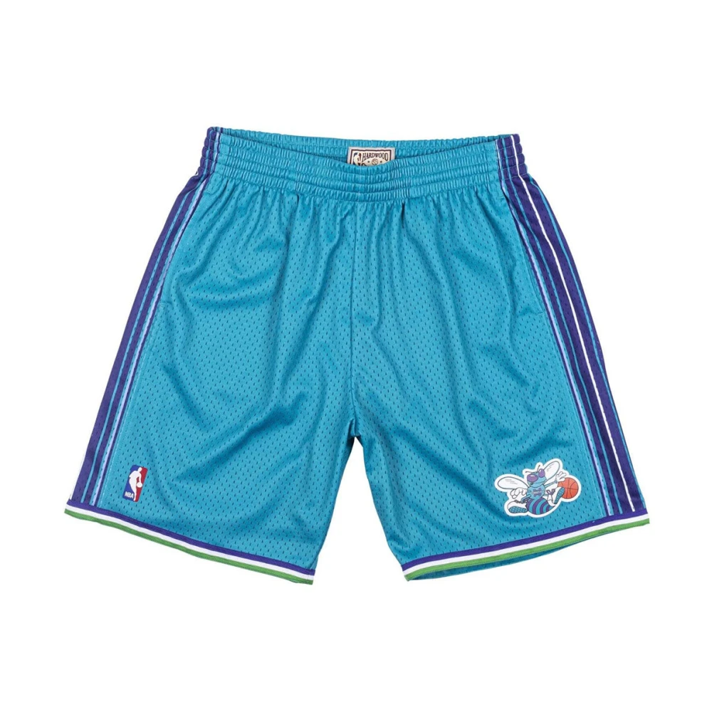 Mitchell & Ness Officiella NBA Lag Shorts Regular Fit Blue, Herr