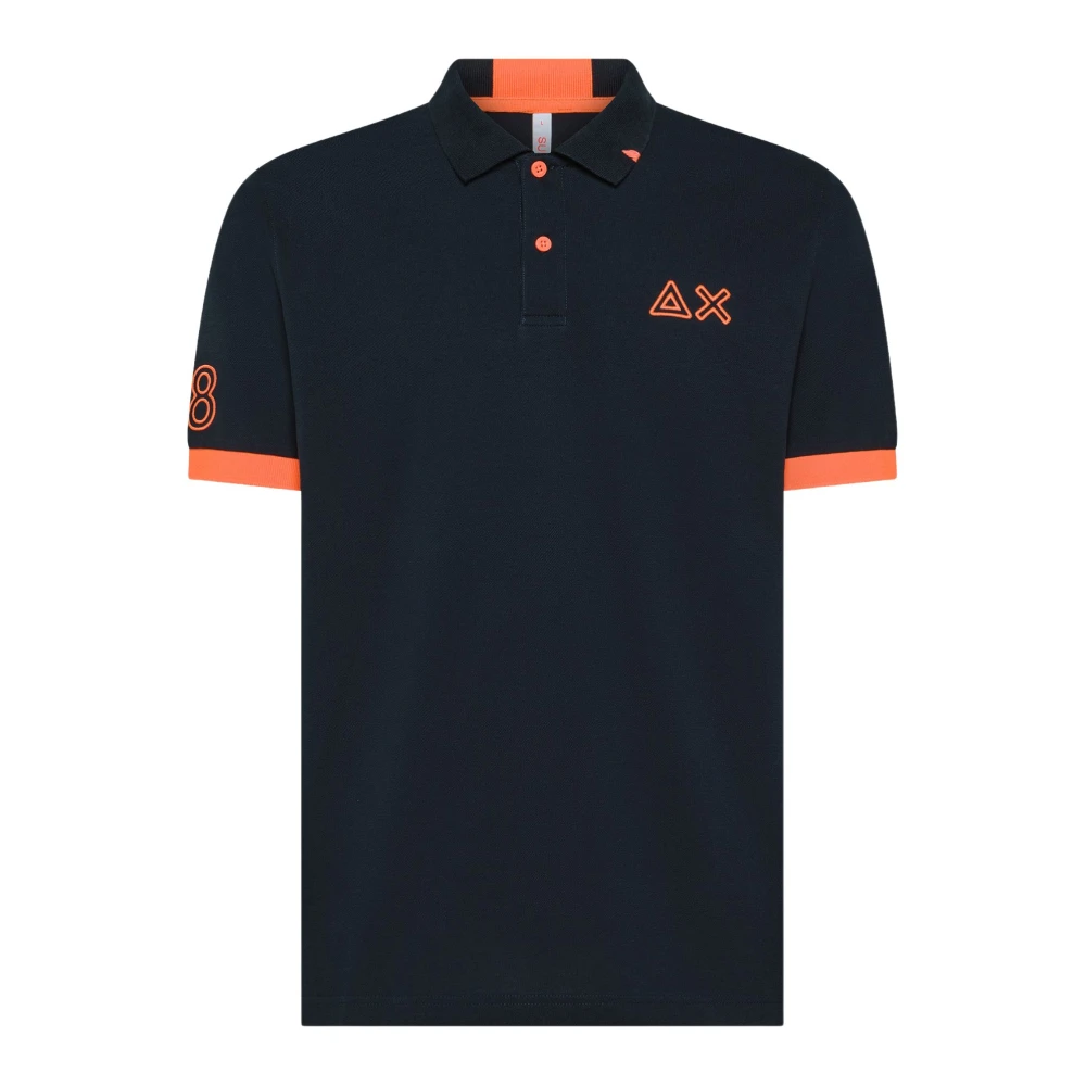 Sun68 - Tops > Polo Shirts - Blue - Sun68 - Modalova