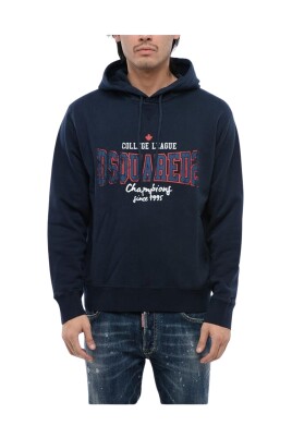 sweat-a-capuche-bleu-logo