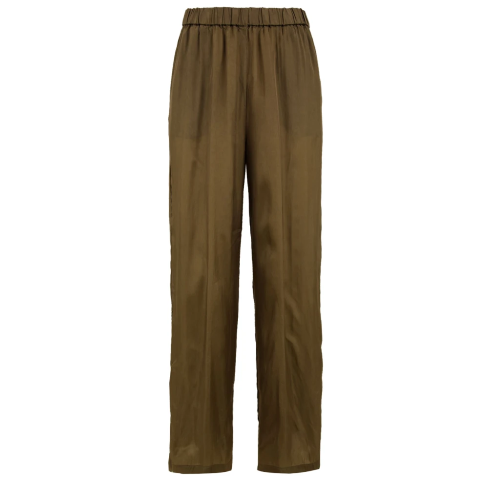 Aspesi Rechte broek Green Dames
