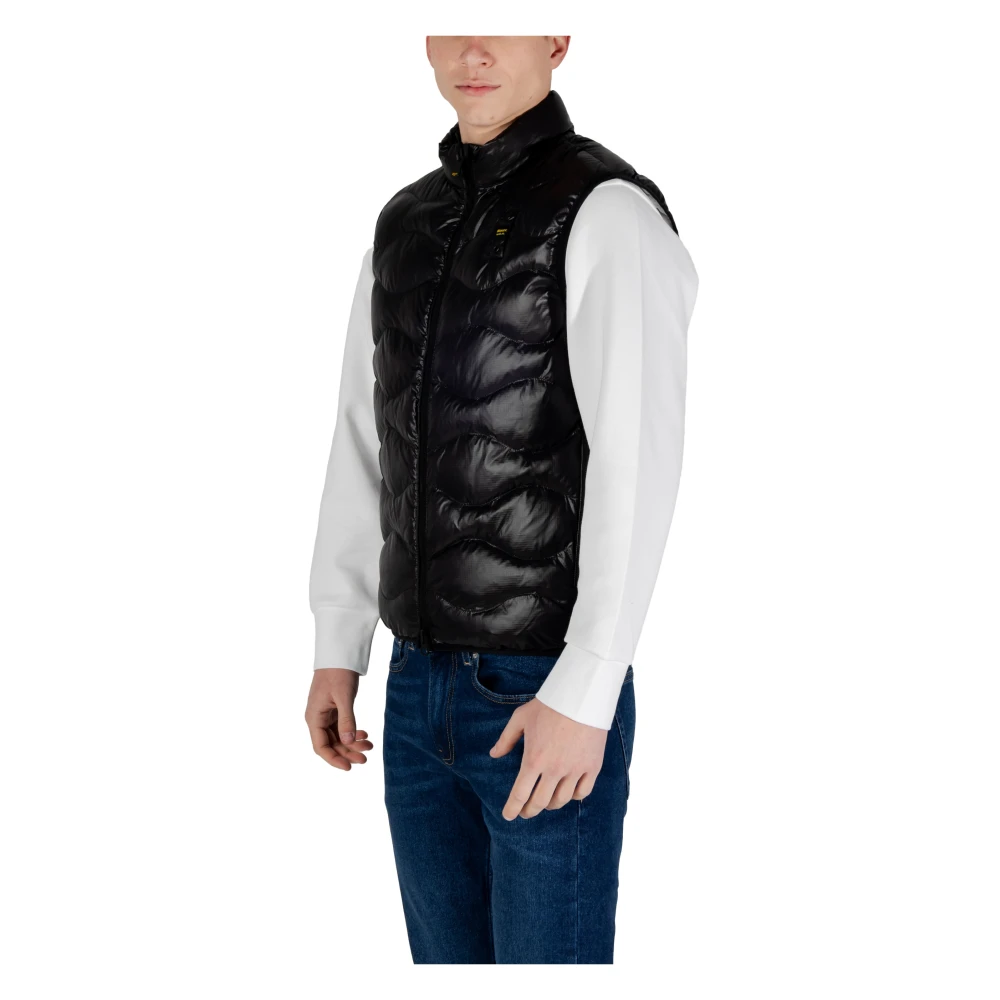Blauer Lente Zomer Heren Kleine Overhemden Collectie Black Heren