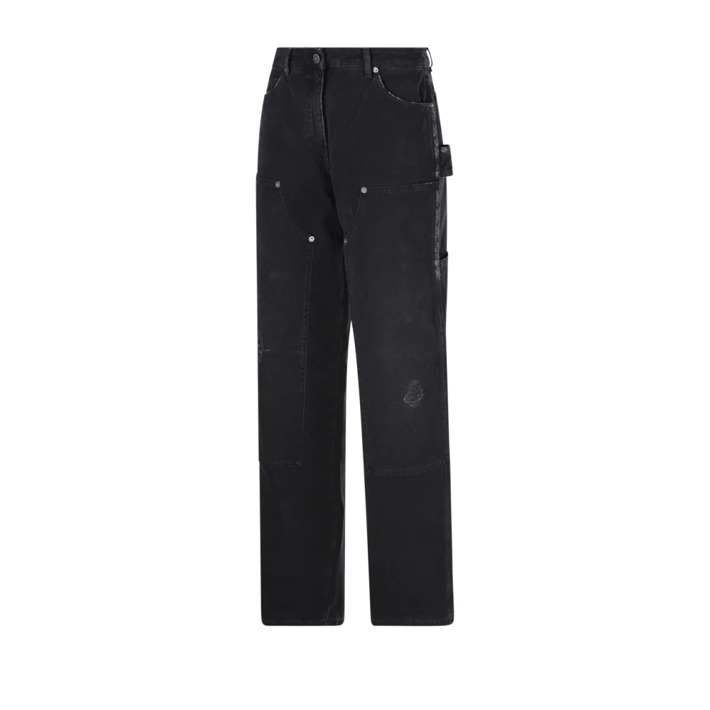 Golden Goose Marley Werkbroek Black Dames