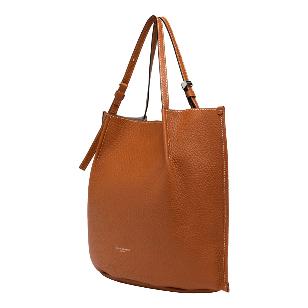 Gianni Chiarini Schoudertas met magnetische knoop Brown Dames