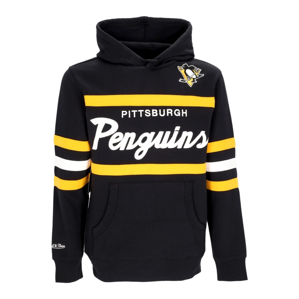 Mitchell & Ness Pittsburgh Penguins Hoodie NHL Teamkleuren Black Heren