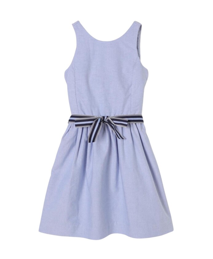 blue-sleeveless-casual-dress-for-kids