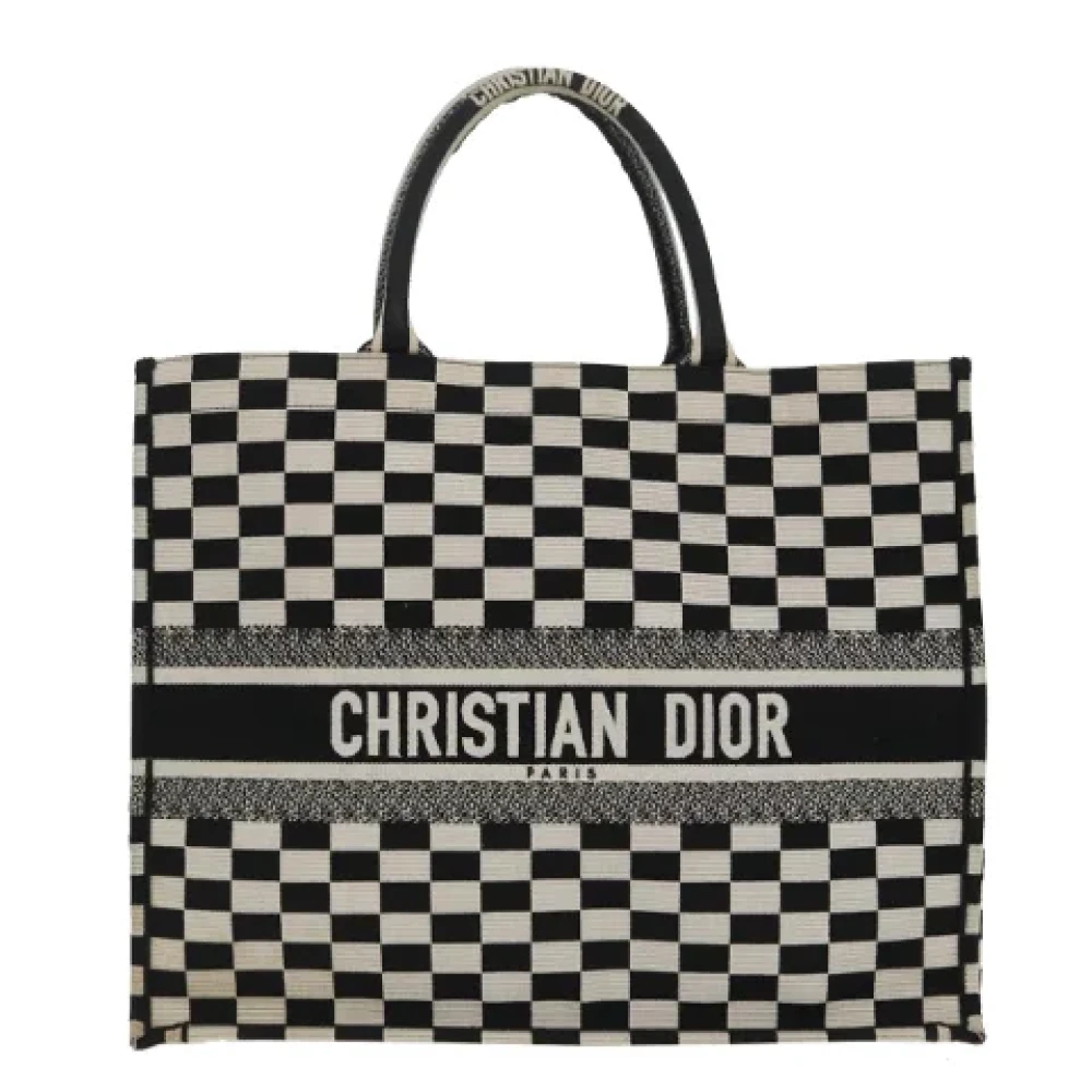 Dior Vintage Pre-owned Canvas dior-bags White Dames