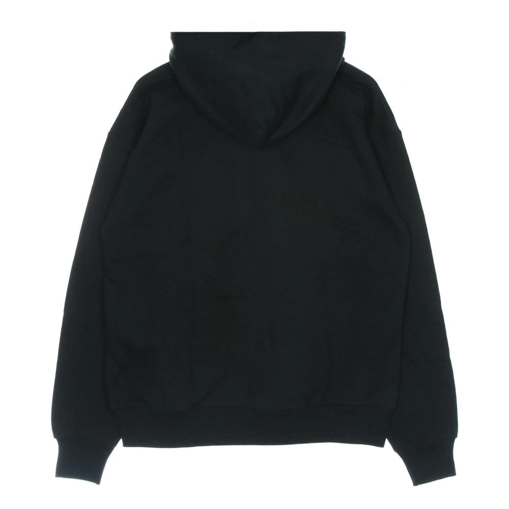 Thrasher Zwarte Logo Hoodie met Kangoeroezak Black Heren