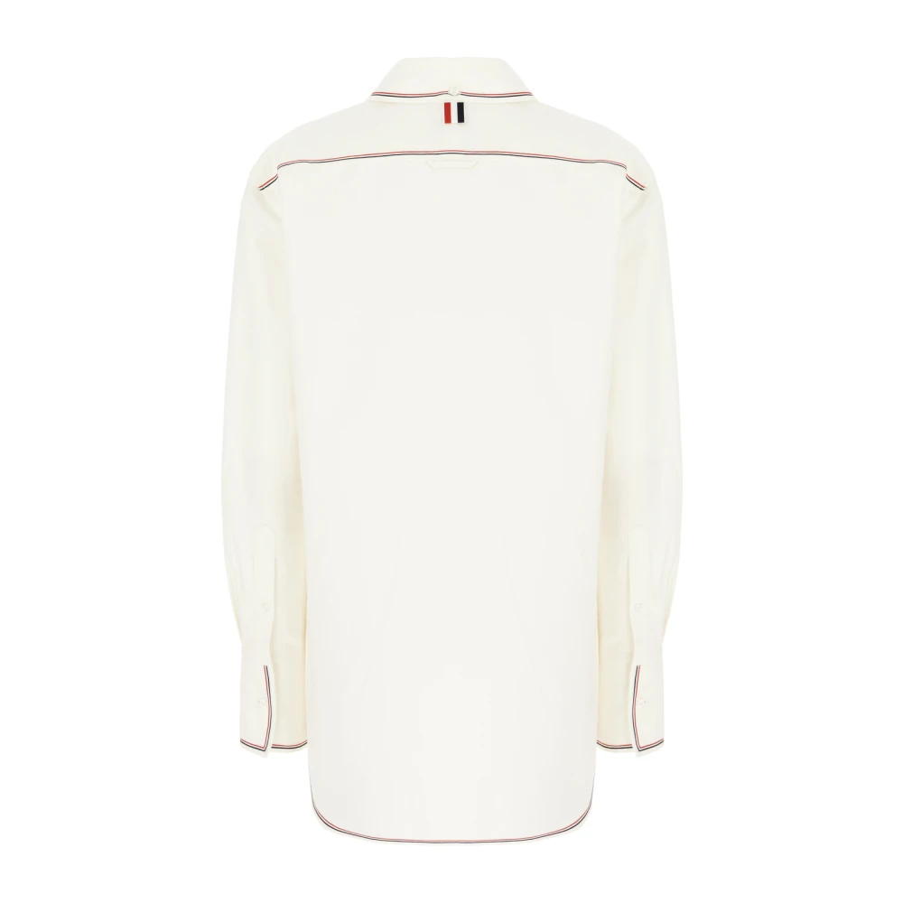 Thom Browne Stijlvolle Overhemden Collectie White Dames