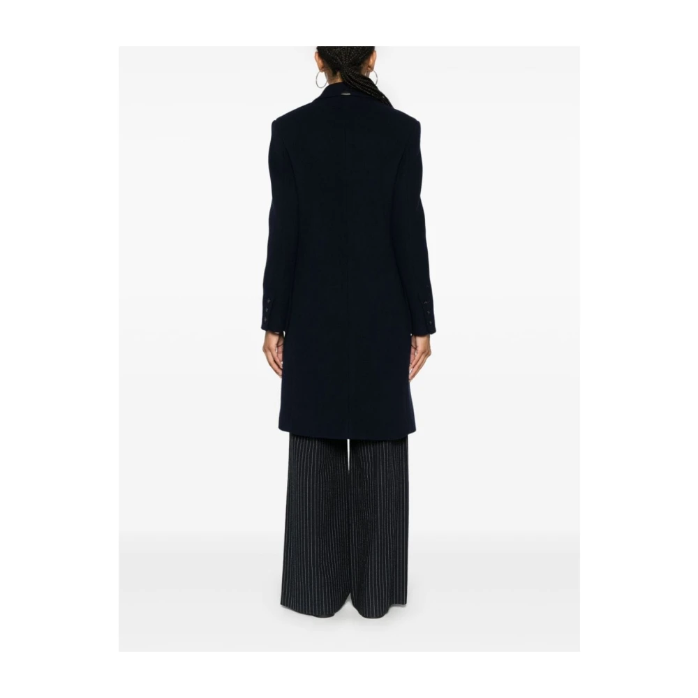 pinko Blauwe Winterjassen Blue Dames