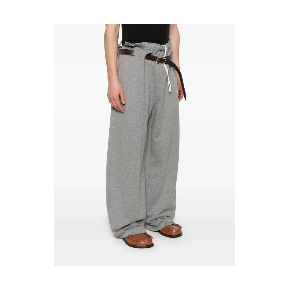 Magliano Grijze Elastische Shorts met Trekkoord in de Taille Gray Heren