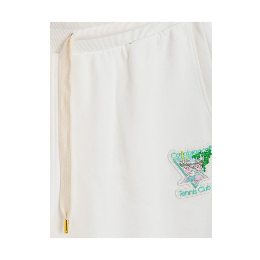 Casablanca Witte Katoenen Jeans & Broek White Heren