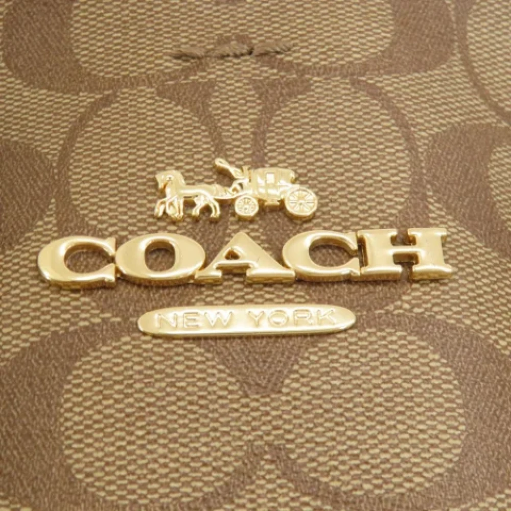Coach Pre-owned Plastic totes Brown Dames