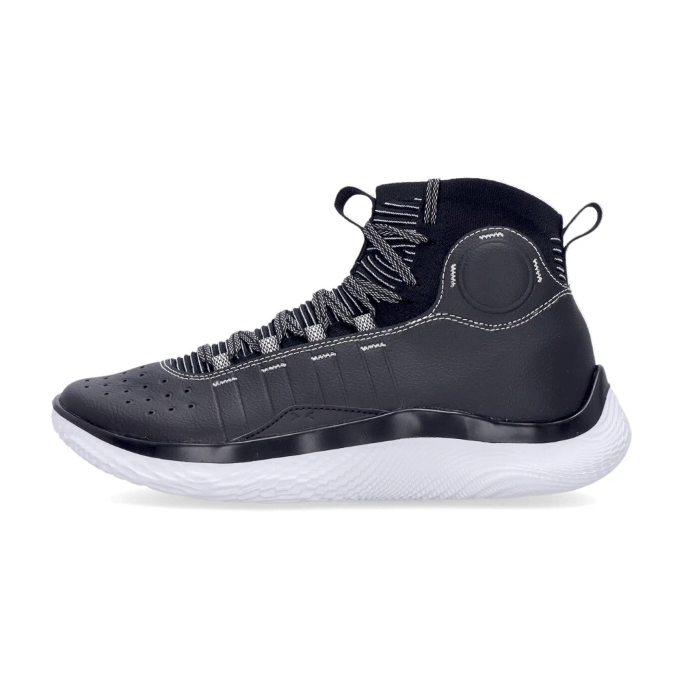 Under Armour Curry 4 Hög Topp Basket Skor Black, Herr