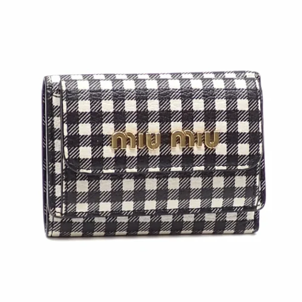 Pre-owned > Pre-owned Accessories > Pre-owned Wallets - - Miu Miu Pre-owned - Modalova