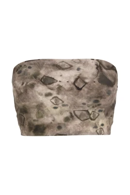 Ryo, bikini bandeau diamanttryck