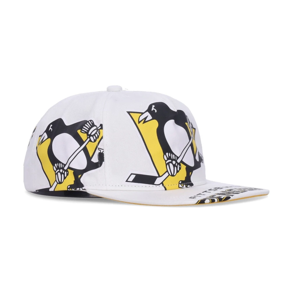 Mitchell & Ness Pittsburgh Penguins Platklep Pet White Heren