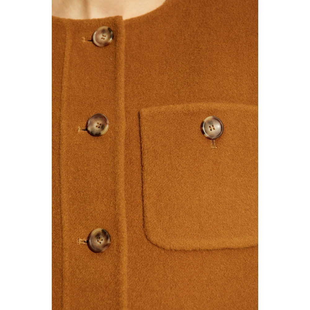 Ulla Johnson Wollen jas Eve Brown Dames