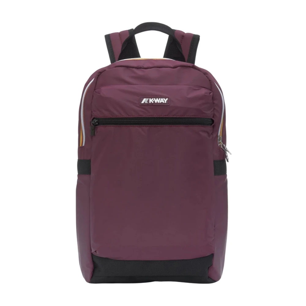K-Way Unisex Purple Mid Laon Backpack