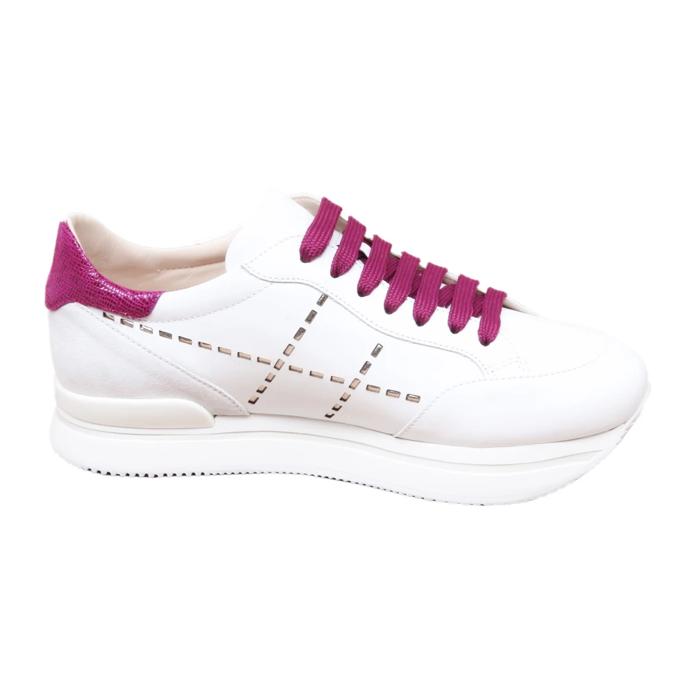 Hogan Lamina Schoen Dames Schoenen Wit