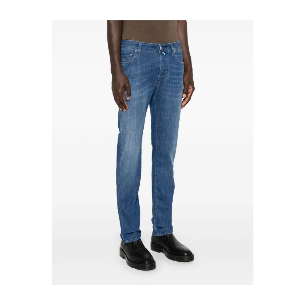 Jacob Cohën Slim Bard Indigo Jeans Blue Heren