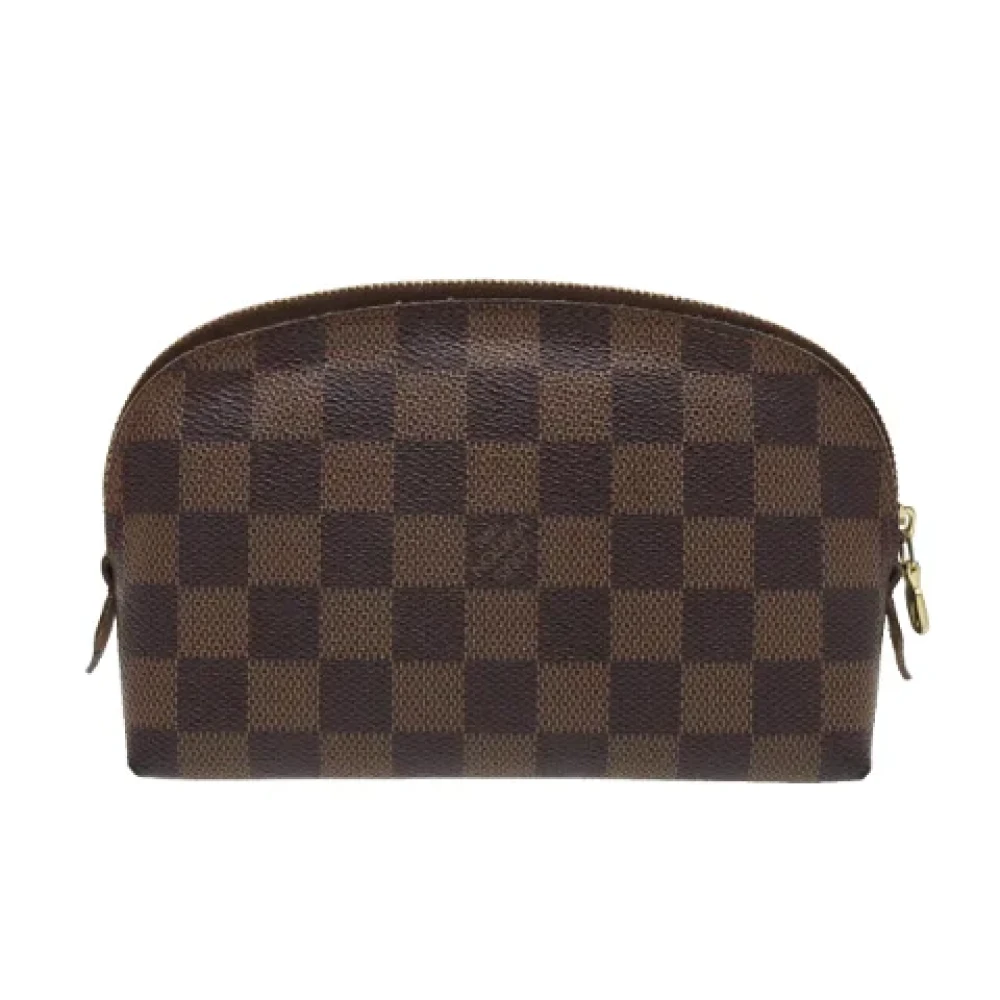 Louis Vuitton Vintage Pre-owned Canvas pouches Brown Dames