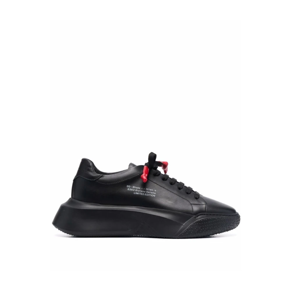 Giuliano Galiano Zwarte Nemesis Sneakers Limited Edition Heren Schoenen
