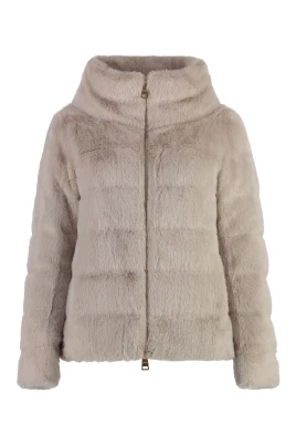 Faux Fur Puffer Jacket