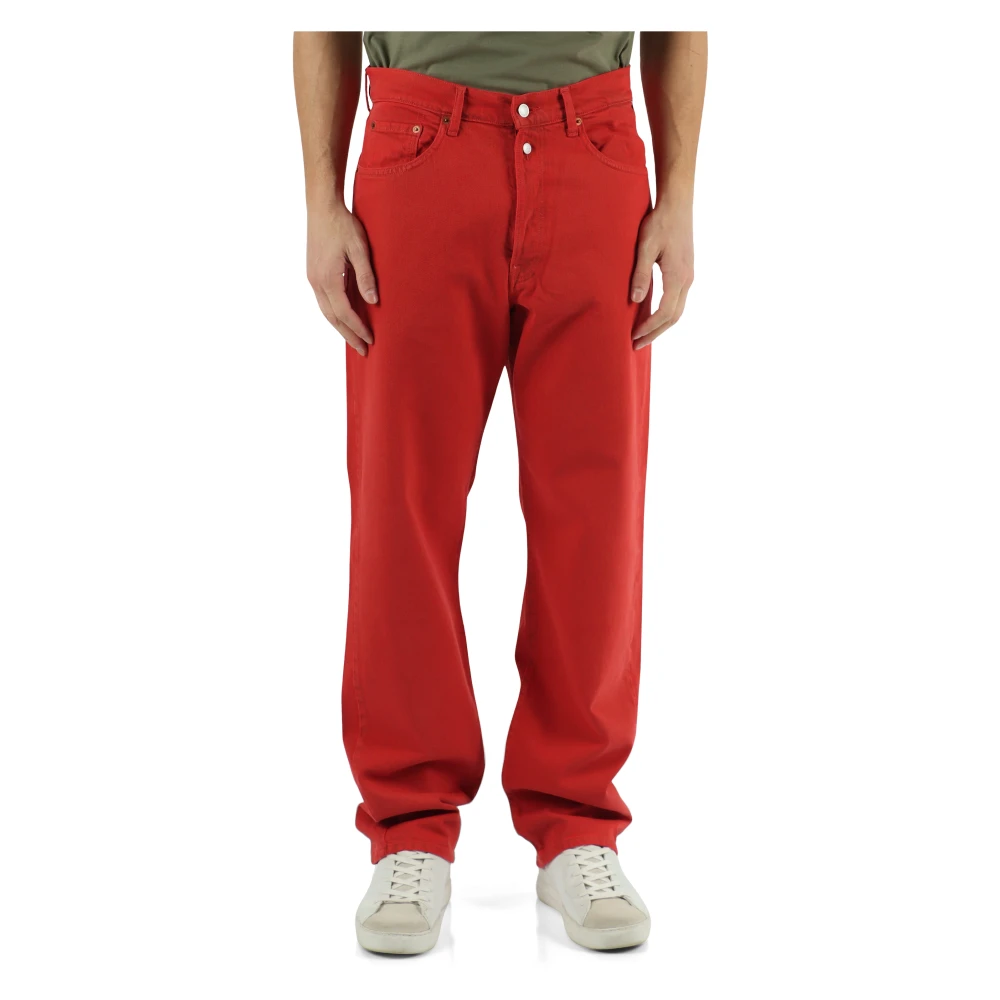 Replay Trousers Red Heren