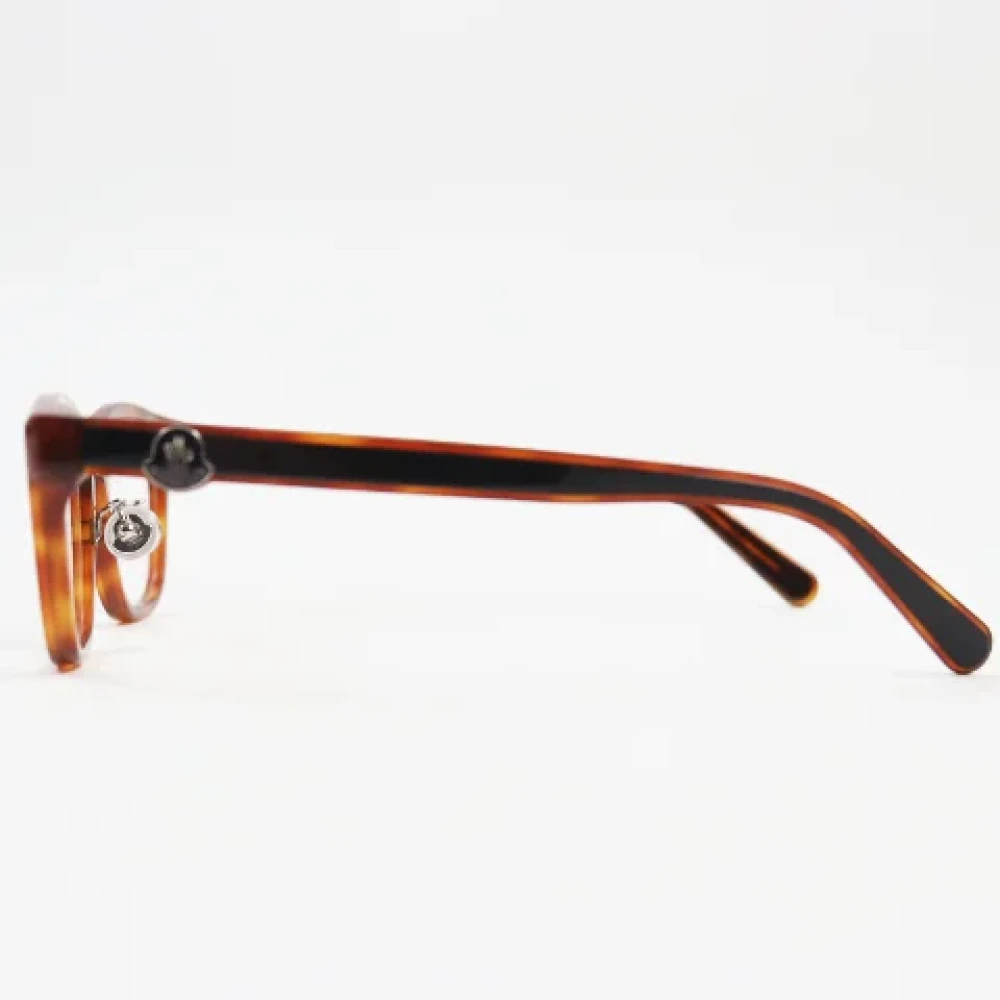 Moncler Pre-owned Fabric sunglasses Brown Heren