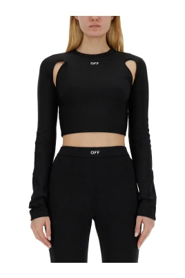 SLEEK LS CROP TOP