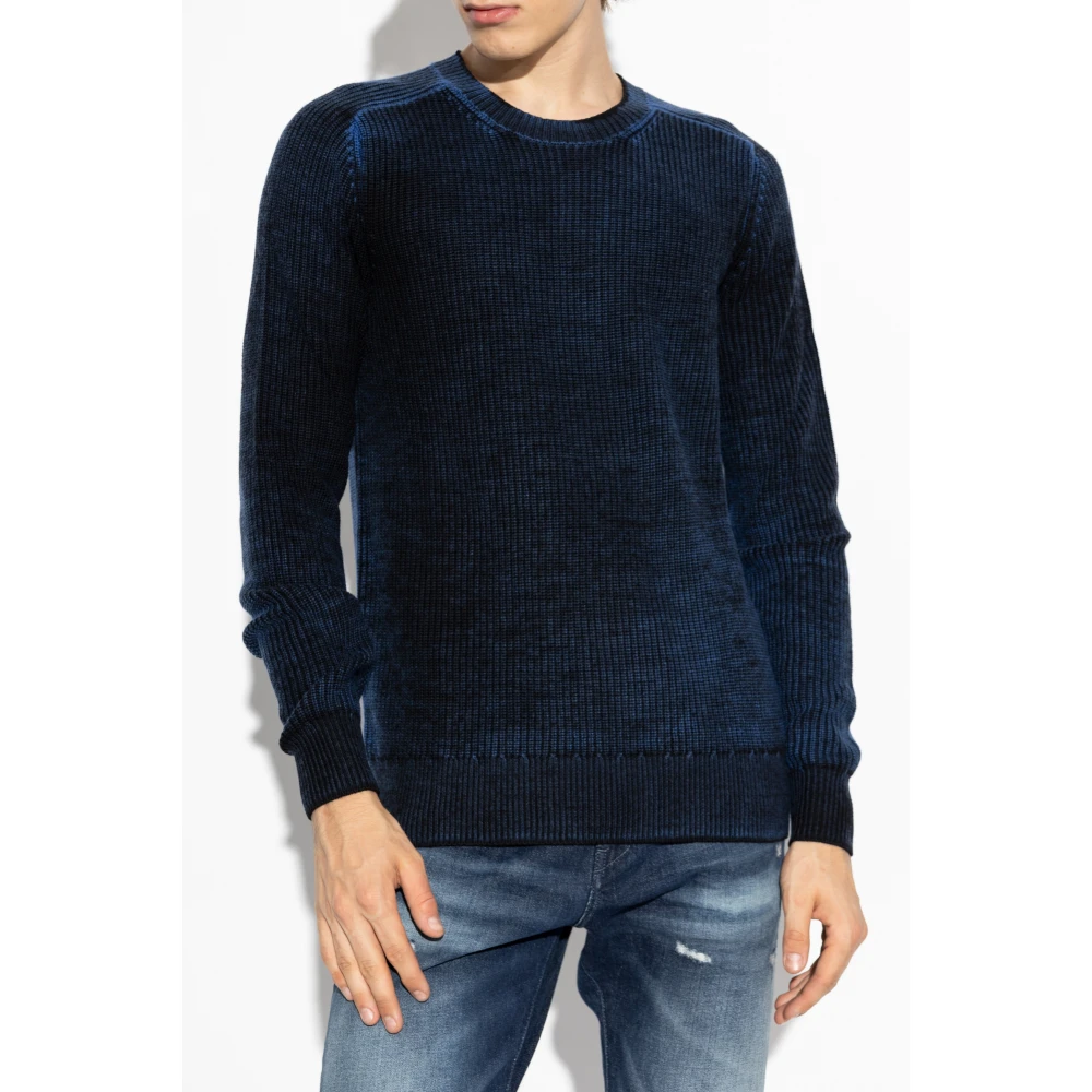 Diesel Sweater K-Arona Blue Heren