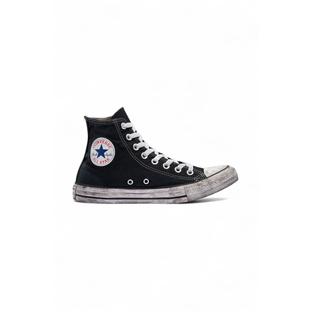 Converse Rook Hi Top Canvas Sneakers Heren Schoenen Zwart