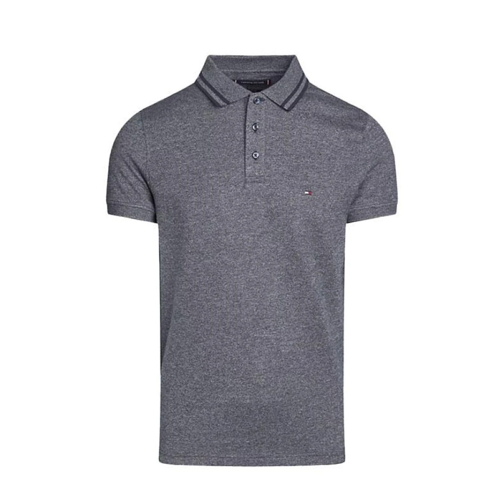 Tommy Hilfiger Slim Fit Polo Shirt Gray Heren