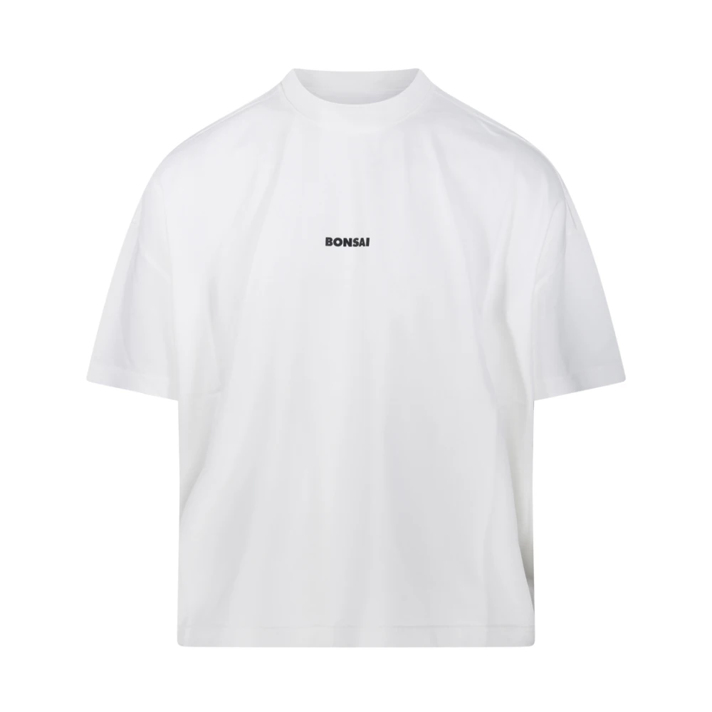 Bonsai Vit Logo Oversize T-shirt White, Herr