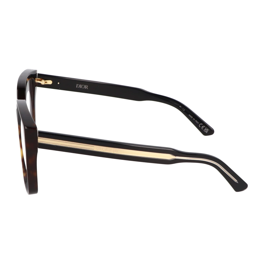 Dior Vierkante montuur bril spirito S6I Brown Heren
