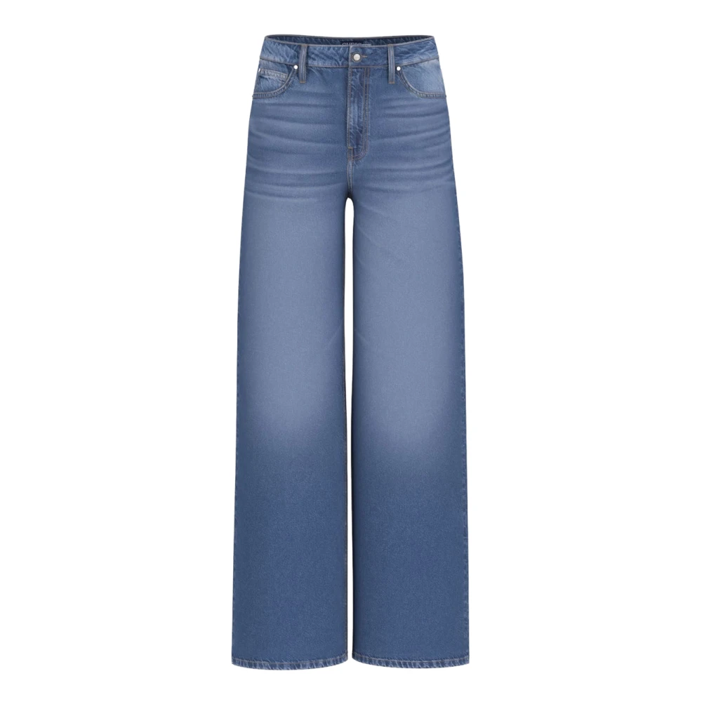 Guess Women's Blue Wide Jeans, W29, Bellflower Wide Jeans