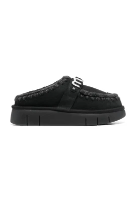 Svart Eskimo Slip-in Sandaler