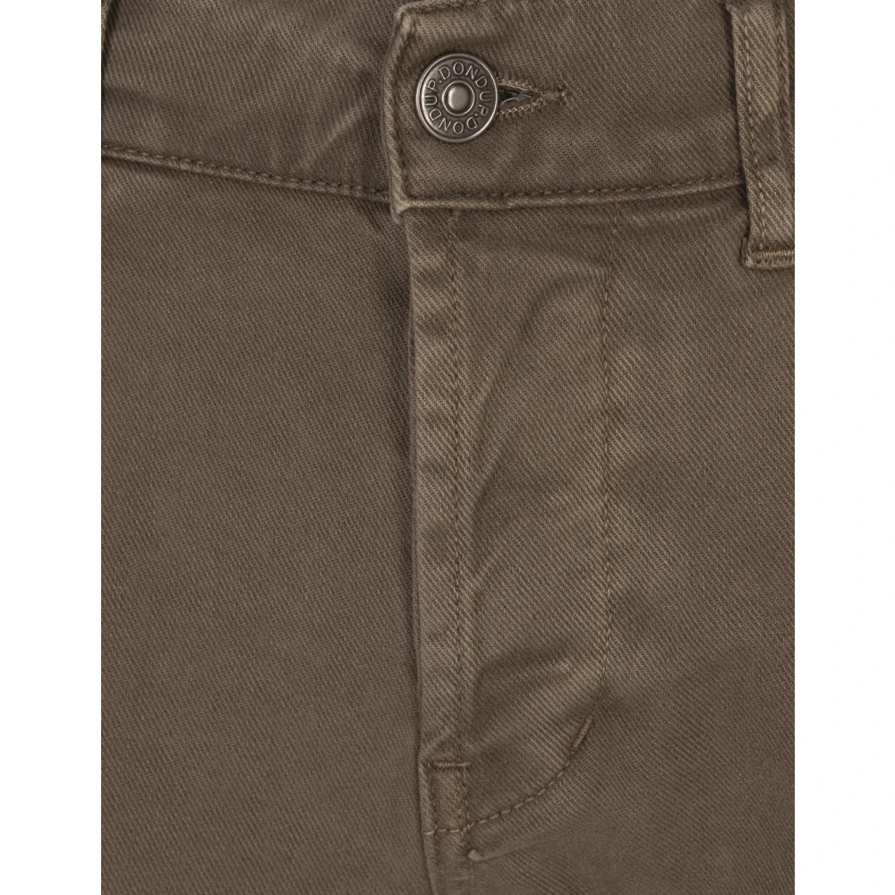 Dondup Groene George Skinny Fit Broek Green Heren