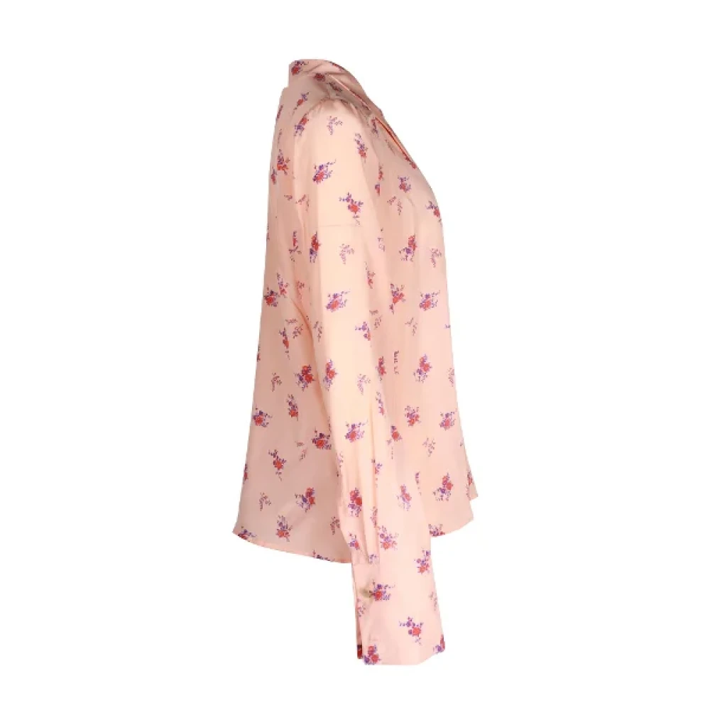 Miu Pre-owned Silk tops Pink Dames