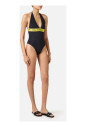 maillot-une-piece-noir-avec-bande-elastique-jaune-et-logo-contrastant